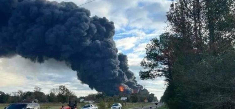 Explosión en una planta química en Texas