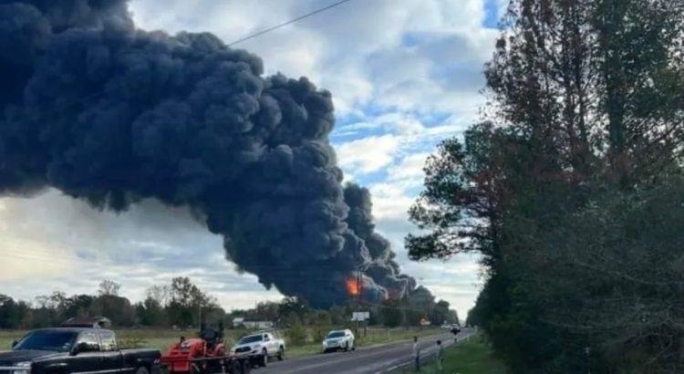 Explosión en una planta química en Texas