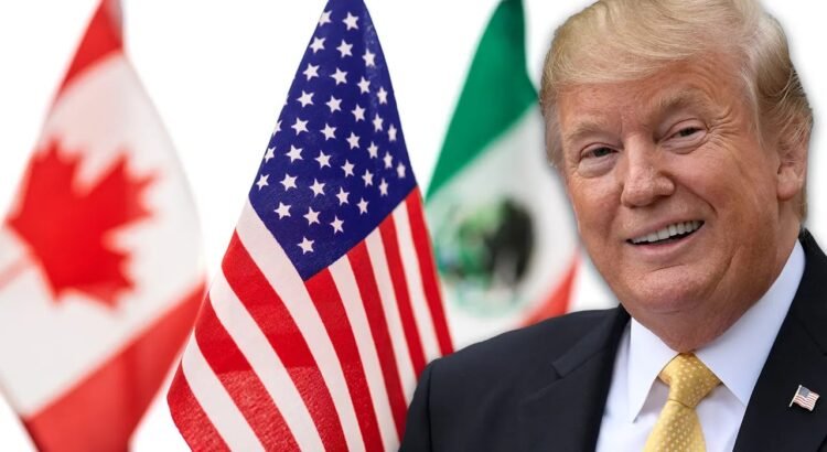 Trump dice que dio “un pequeño respiro” a Canadá y México para “ayudar” a sus vecinos