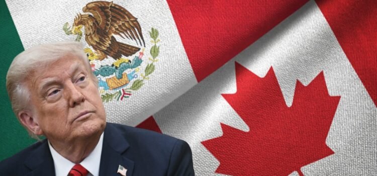 Trump declara que “México y Canadá viven de nosotros”