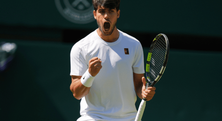 Alcaraz gana a Fritz con un gran servicio y se mete en su tercera final seguida de Wimbledon