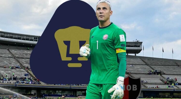 Llega Keylor Navas a México para firmar con Pumas