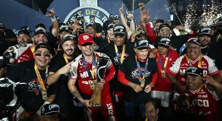 ¡Diablos Rojos del México se coronan bicampeones de la Liga Mexicana de Beisbol!