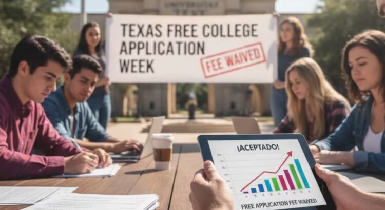 Estudiantes de Texas pueden solicitar ingreso gratis a universidades estatales esta semana
