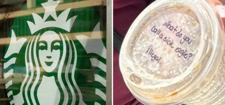 Madre hispana pide un ‘latte’ de horchata en Starbucks donde un barista le escribió “ilegal”, en Texas